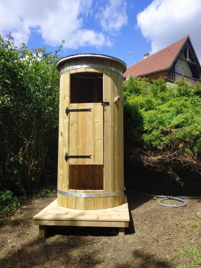 Chalet Chaleureux A Louatre Avec Piscine Partagee Luaran gambar